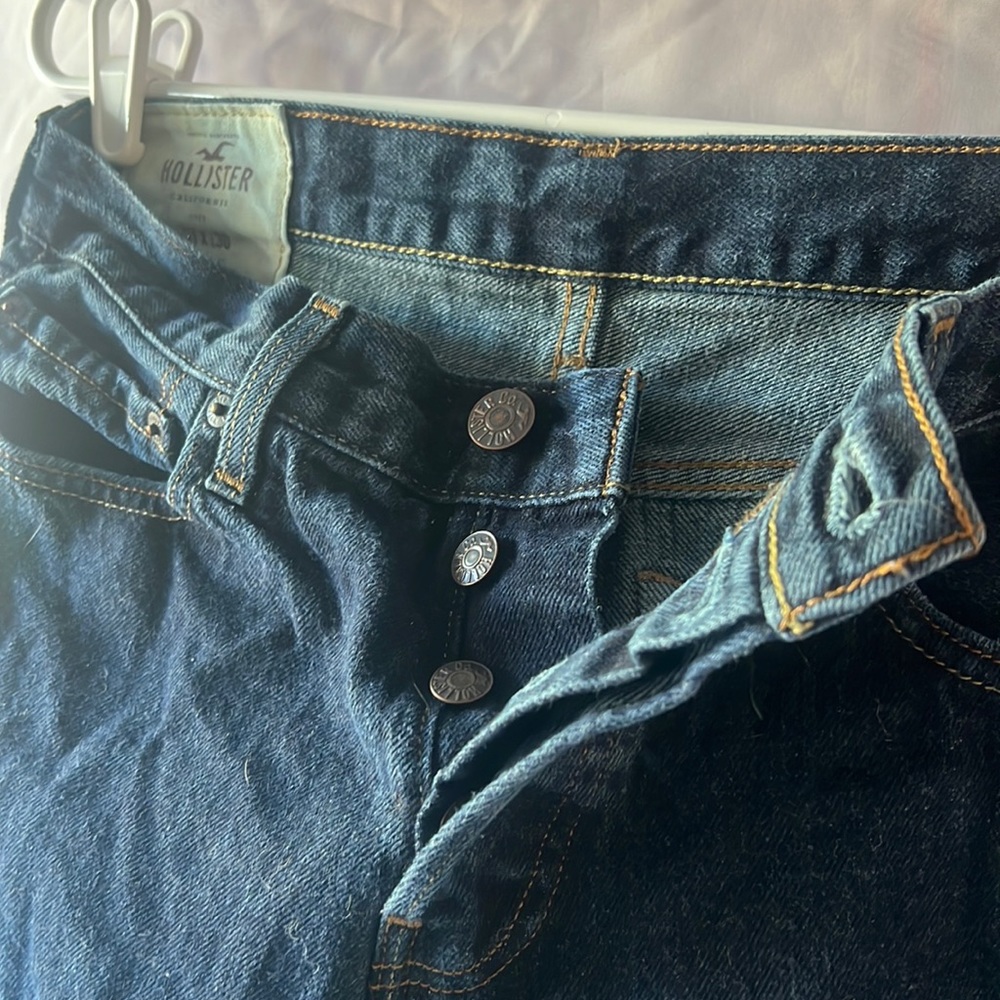 Hollister Button denim jeans, W31 L30.